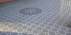 stenciled concrete concrete stencil