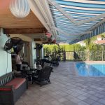 motorized retractable awnings