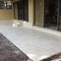 New Concrete for Back Porch Patio Deck