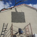 Mrs. Chad’s Residence Stucco Wall Repair